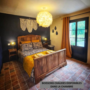 Chambre Héléna, chambre indépendante du Gîte de L'Archerie